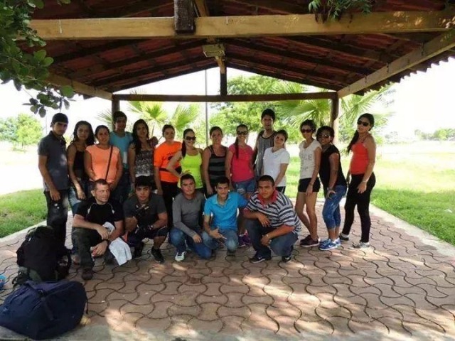 Llegando al campamento